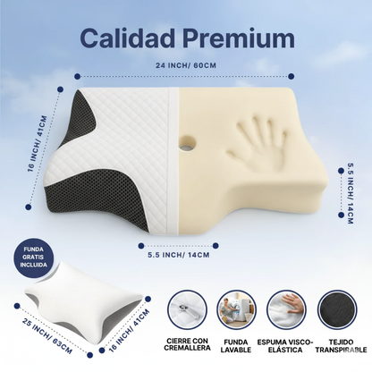 Duermebien™ Almohada Cervical